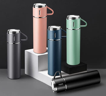 500ML Travel flask with Cups