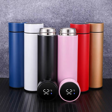 6 coloured smart flasks